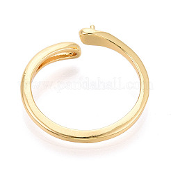 Brass Cup Peg Ring Settings&nbsp;KK-N274-29G
