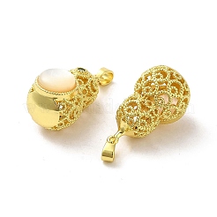 Shell Pearl Gourd Pendants&nbsp;KK-K362-01G