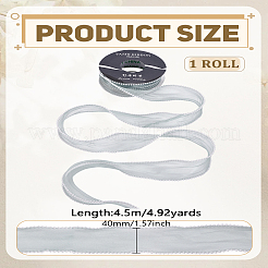 1Roll Polyester Lace Trim&nbsp;OCOR-LP0002-16B