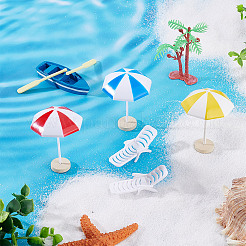 Plastic & Resin Miniature Display Decorations Sets&nbsp;DJEW-HY0001-06