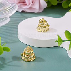 2 Pcs Brass Pendants&nbsp;KK-TA0003-11G