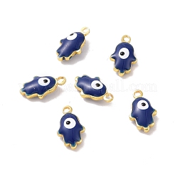 Brass Enamel Pendants&nbsp;KK-J302-04G