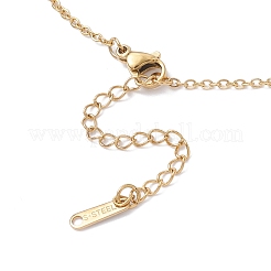 Sea Turtle Brass Micro Pave Clear Cubic Zirconia Pendant 304 Stainless Steel Cable Chain Necklaces for Women&nbsp;NJEW-JN05409