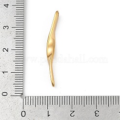 Ion Plating(IP) 202 Stainless Steel Twist Connector Charms&nbsp;STAS-Q336-13A-G