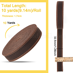 10 Yards Polycotton(Polyester Cotton) Ribbon&nbsp;OCOR-WH0092-04B