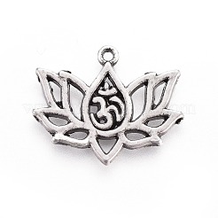 Tibetan Style Alloy Pendants&nbsp;X-TIBE-S301-008TAS-NR
