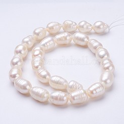 Natural Cultured Freshwater Pearl Beads Strands&nbsp;PEAR-P002-14