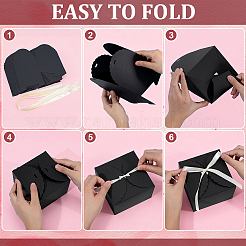 20Pcs Square Folding Paper Gift Boxes&nbsp;CON-PH0003-52B