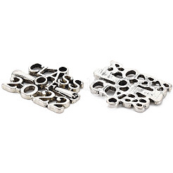 Rack Plating Tibetan Style Alloy Pendants&nbsp;TIBEP-S319-141-RS