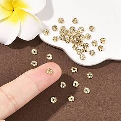 SHEGRACE Brass Spacer Beads&nbsp;XGRPCH086-197G