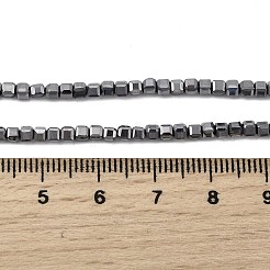 Synthetic Terahertz Stone Beads Strands&nbsp;G-H327-L03-01
