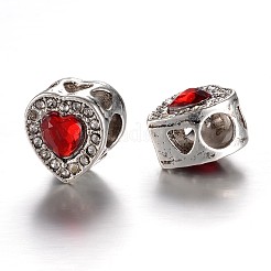 Alloy European Beads&nbsp;X-PALLOY-P105-04