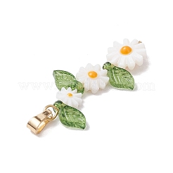 Natural Freshwater Shell Enamel Pendants&nbsp;PALLOY-JF03481-02