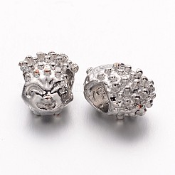 Tibetan Style Alloy European Beads&nbsp;MPDL-7606-P-NR
