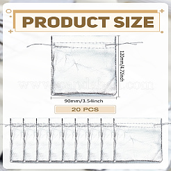 20Pcs Organza Bags&nbsp;OP-LP0001-15B