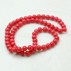 Natural Mashan Jade Round Beads Strands&nbsp;X-G-D263-10mm-XS16