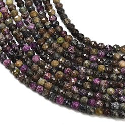 Natural Atlantisite Stichtite Beads Strands&nbsp;GG-CBA3921-A01-3mm