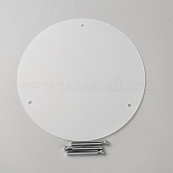 Acrylic Round Dessert Display Easels&nbsp;ODIS-WH0030-262A