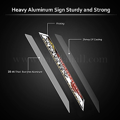 UV Protected & Waterproof Aluminum Warning Signs&nbsp;AJEW-WH0111-H10