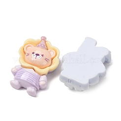 Animal Theme Opaque Resin Cabochons&nbsp;RE-CBA4416-01