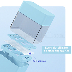 ABS with Plastic Cosmetic Brush Storage Container&nbsp;AJEW-WH0168-18A