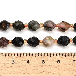 Natural Multicolor Tourmaline Beads Strands&nbsp;GG-CBA4A3B-A16