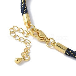 Nylon Cord Bracelets&nbsp;MAK-C003-02G-48