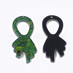Cellulose Acetate(Resin) Pendants&nbsp;KY-T008-11E