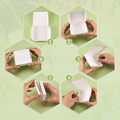 25Pcs Folding Paper Mailer Boxes&nbsp;CON-TA0001-45