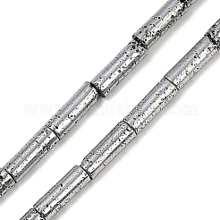 Electroplated Natural Lava Rock Beads Strands&nbsp;G-K388-03A-03