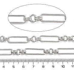 Rack Plating Brass Oval Link Chains&nbsp;CHC-G023-06P