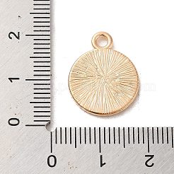 Alloy Enamel Pendants&nbsp;ENAM-E064-16KCG-01