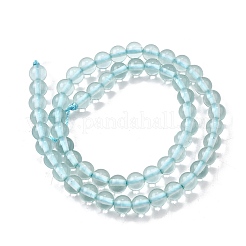 Watermelon Stone Glass Beads Strands&nbsp;G-L621-B05-8mm