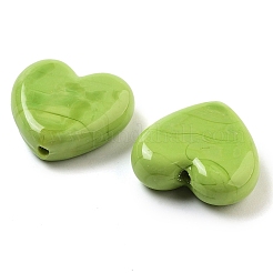 Heart Handmade Lampwork Beads&nbsp;LAMP-U003-01A