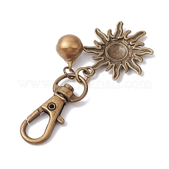 Alloy Star Sun Moon Pendants Decoration&nbsp;HJEW-JM02282