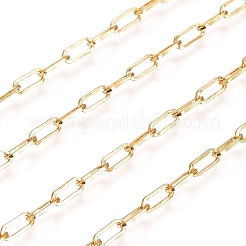 Soldered Brass Paperclip Chains&nbsp;X-CHC-D025-04G