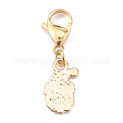 Christmas Theme Alloy Enamel Pendants&nbsp;HJEW-JM00427-03