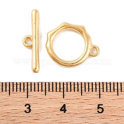 Brass Toggle Clasps&nbsp;LS-KK-U024-02G