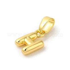 Rack Plating Brass Charms&nbsp;KK-C053-04G-H