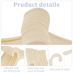 Plastic Clothes Hanger for Dog Cat&nbsp;AJEW-WH0248-301