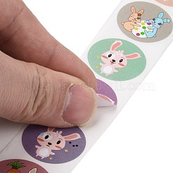 8 Patterns Easter Theme Self Adhesive Paper Sticker Rolls&nbsp;DIY-C060-03G