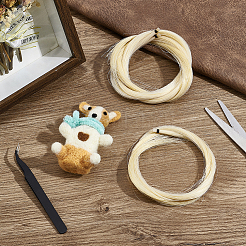 Natural Horse Hair&nbsp;FIND-WH0111-719C