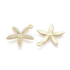 Alloy & Crystal Rhinestone Pendants&nbsp;PALLOY-T095-01KCG