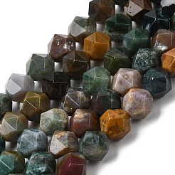 Natural Indian Agate Beads Strands&nbsp;G-Z119-A29-03