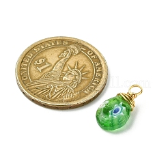 30Pcs Handmade Millefiori Glass Pendants&nbsp;FIND-PH0007-94