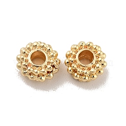 Rack Plating Alloy Beads&nbsp;PALLOY-D004-14LG