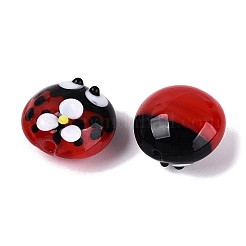 Handmade Bumpy Lampwork Beads&nbsp;LAMP-Q039-15D