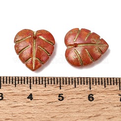 Painted Glass Beads Strands&nbsp;GLAA-Z021-07D