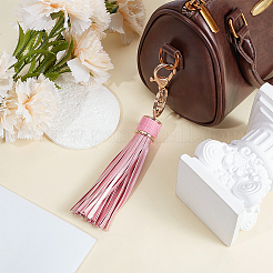 1Pc PU Leather Tassel Keychains&nbsp;KEYC-CL0001-51A