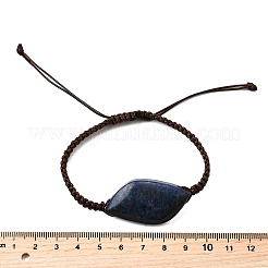 Natural Lapis Lazuli Beads Braided Bead Bracelets&nbsp;BJEW-Q070-01G